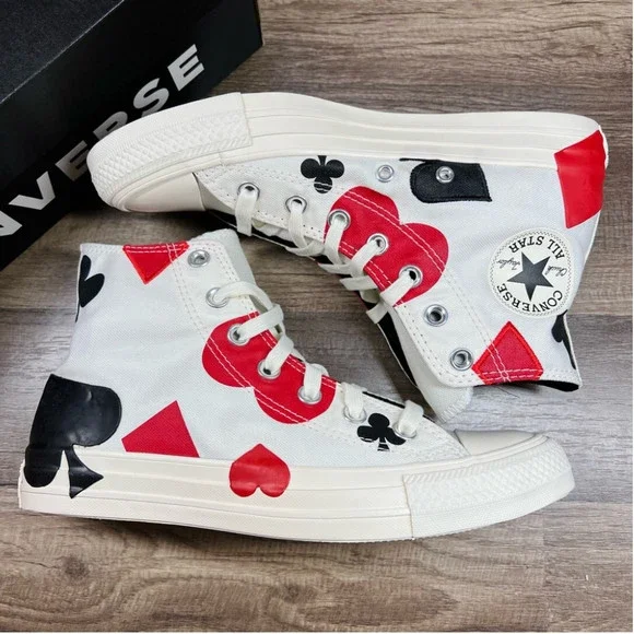 Converse Chuck Taylor All Star Hight Deck of Hearts - Picture 3 of 6